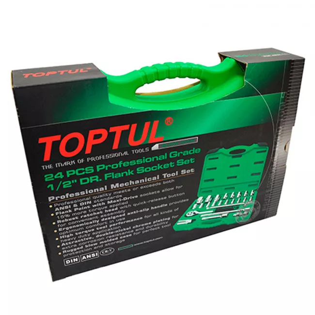 Набор инструмента TOPTUL 1/2" 24 ед. (GCAI2401)