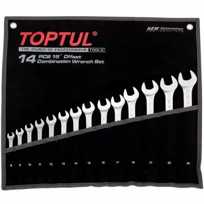 Набор ключей комб. TOPTUL14шт. 8-32мм Hi-Performance (GPAX1401) Набор ключей комб. TOPTUL14шт. 8-32мм Hi-Performance (GPAX1401)