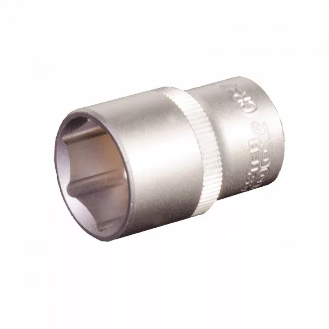 Насадка торцевая MASTER TOOL 6-гранная 1/2" 19мм CRV (78-0019) Насадка торцевая MASTER TOOL 6-гранная 1/2" 19мм CRV (78-0019)