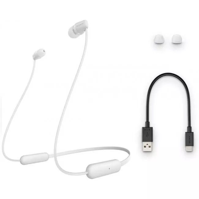 Наушники SONY WI-C200 White (WIC200W.CE7)