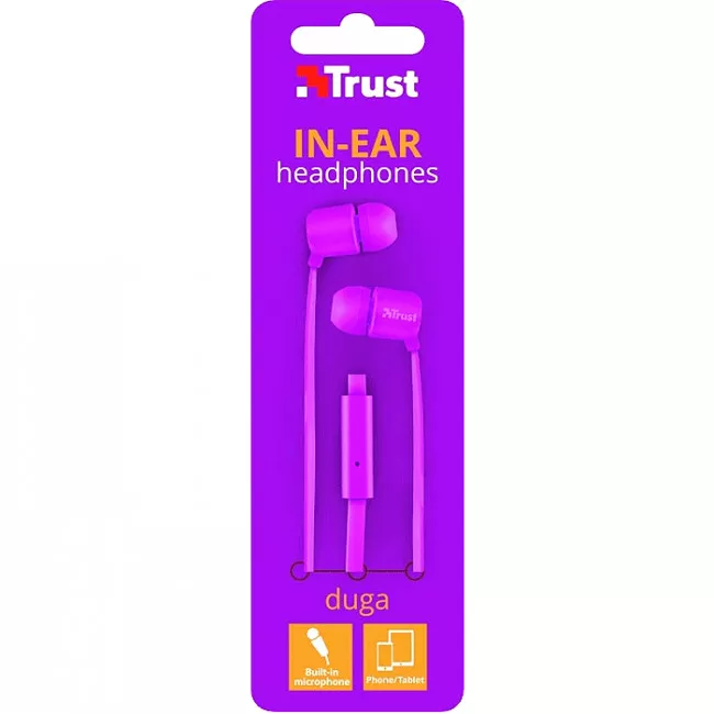 Навушники TRUST Duga Mic Purple (22110_TRUST)