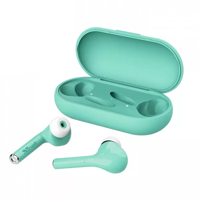 Навушники TRUST Nika Touch True Wireless Mic Mint (23703_TRUST)
