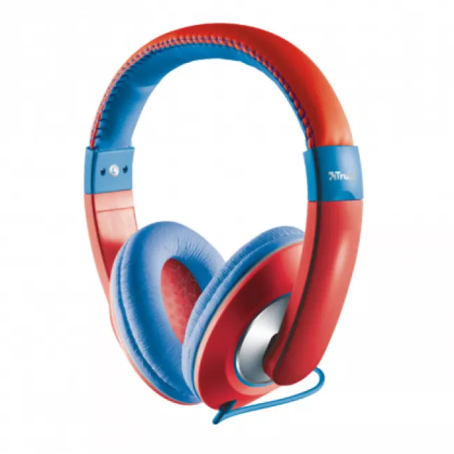 Наушники TRUST Sonin Kids Headphone Red (19836) Наушники TRUST Sonin Kids Headphone Red (19836)