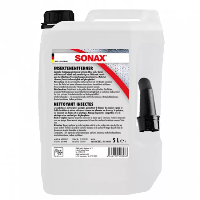 Очиститель кузова SONAX от следов насекомых 5 л (533500)