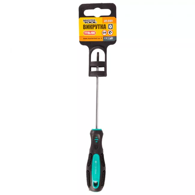 Отвёртка MASTER TOOL TORX TT10*100 (49-0101)