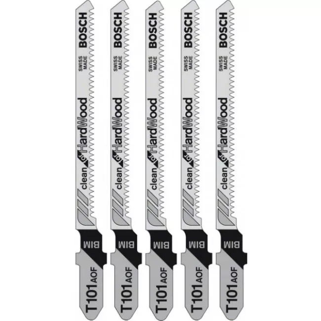 Пильные полотна для лобзика Bosch Т 101 AOF BIM (2608634233) Пильные полотна для лобзика Bosch Т 101 AOF BIM (2608634233)