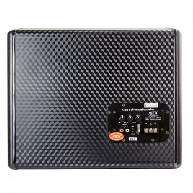 Сабвуфер корпусной Kicx AP-250BPA (4054)