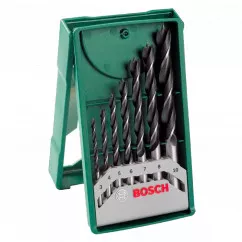 Сверла по дереву Bosch Mini-X-Line набор 7 шт, 3, 4, 5, 6, 7, 8 , 10 мм (2.607.019.580)