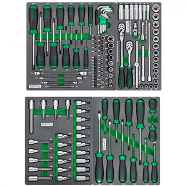 Тележка с инструментом (Pro-Plus) 7 секций 261ед. GE-26117 TOPTUL (GE-26117)