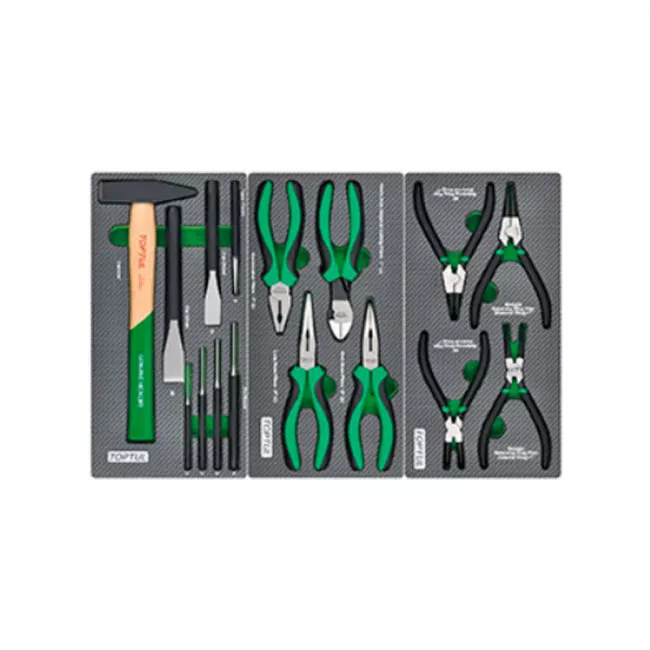 Тележка с инструментом (Pro-Plus) 7 секций 261ед. GE-26117 TOPTUL (GE-26117)