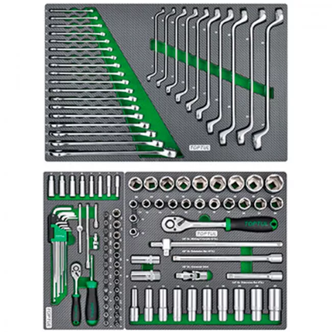 Тележка с инструментом (Pro-Plus) 7 секций 261ед. GE-26117 TOPTUL (GE-26117)