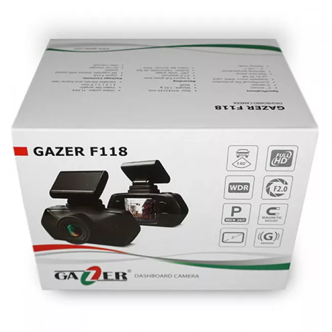 Відеорегістратор Gazer F118 (2758080)