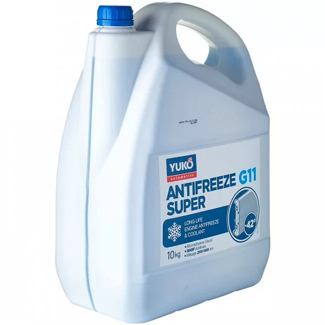 Антифриз Yuko Super G11 -40°C синій 10л (4820070248210)