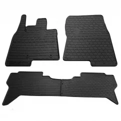 Автоковрики Stingray MITSUBISHI Pajero Wagon IV (V80) 06- (design 2016) 4шт черные (1013194)