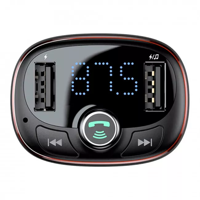 FM-трансмітер Baseus T typed S-09 Bluetooth MP3 coffee (CCALL-TM12/622614)
