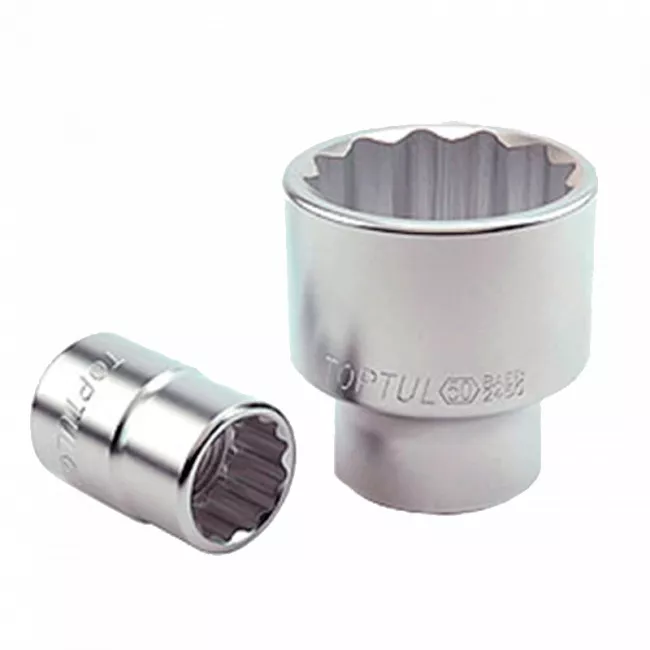 Головка торцевая 3/4" 30мм (12-гр.) TOPTUL (BAEB2430) Головка торцевая 3/4" 30мм (12-гр.) TOPTUL (BAEB2430)