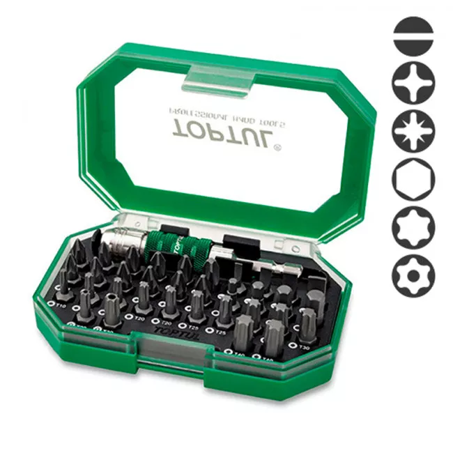 Набір біт TOPTUL 1/4" 35од. (GACW3501)