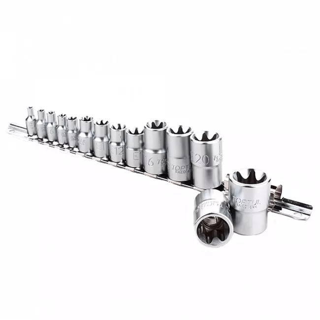 Набір головок TOPTUL 1/4 ", 3/8", 1/2 "4-24мм 14од. (GAAR1402)