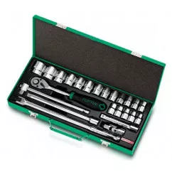 Набор инструмента комбинированный Toptul 1/2" 24шт (GCAD2403)