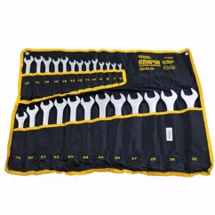 Набір ключів ріжково-накидних Mastertool 25 предметів (71-2125)
