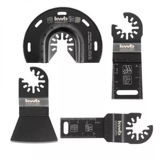 Набор насадок для реноватора KWB for Einhell для монтажа 4 шт (708850) Набор насадок для реноватора KWB for Einhell для монтажа 4 шт (708850)