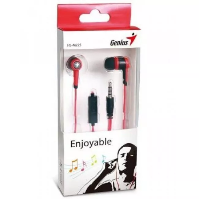 Навушники Genius HS-M225 Mic Red (31710193102) Навушники Genius HS-M225 Mic Red (31710193102)