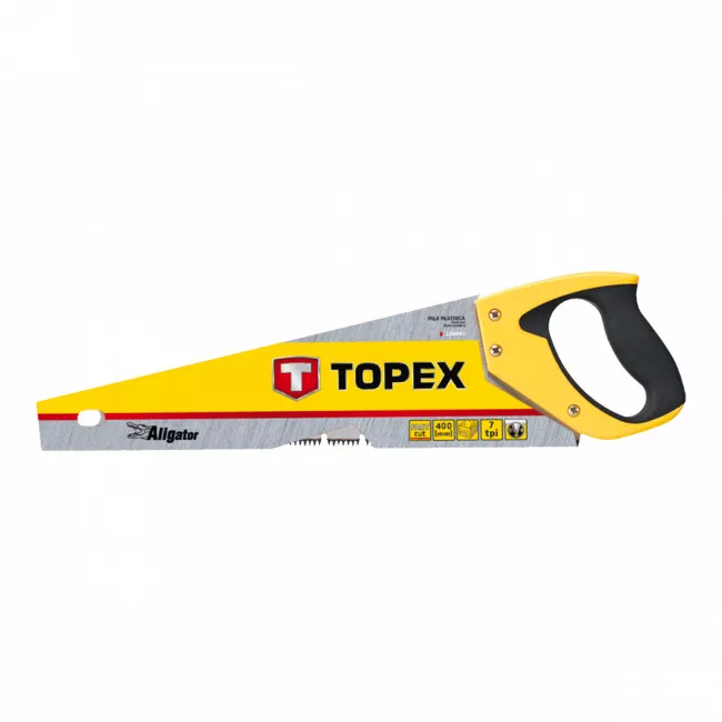 Ножовка по дереву TOPEX Aligator 7TPI 500 мм (10A451)