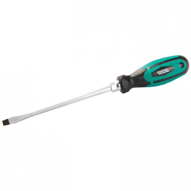 Отвёртка плоская Mastertool SL6*150 усиленная Отвёртка плоская Mastertool SL6*150 усиленная