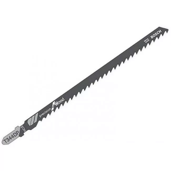Пилка для лобзика Bosch по дереву T 344 D, 4×152 мм, 5 шт (2608633A34)