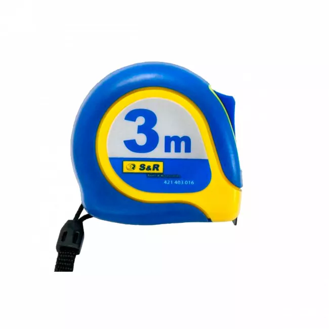 Рулетка 3мx16мм Mustang ABS корпус (421403016)