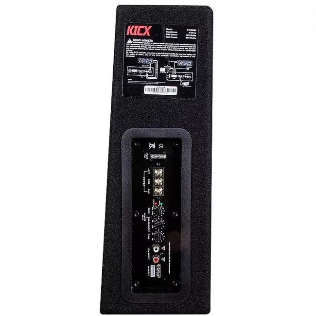 Сабвуфер корпусной Kicx GT-400BA (4023)