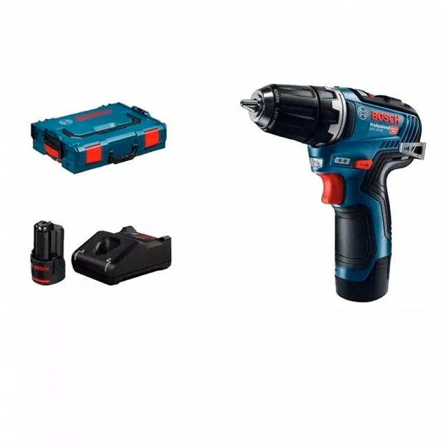 Шуруповерт BOSCH GSR 12V-35 аккумуляторный бесщеточный 2x3.0Ah (0.601.9H8.002) Шуруповерт BOSCH GSR 12V-35 аккумуляторный бесщеточный 2x3.0Ah (0.601.9H8.002)