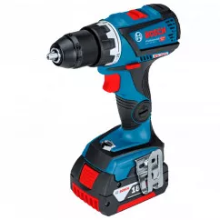 Шуруповерт-дриль Bosch GSR 18V-60 C, BOX, ЗУ, 18V, 1*5 Аг, 31/60 Нм, 600/1900 об/хв, 1кг (0.601.9G1.100)