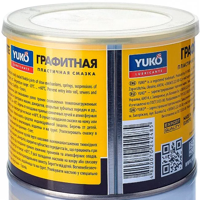 Смазка графитная Yuko 400г (4820070242485)
