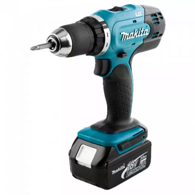 Аккумуляторная дрель-шуруповерт Makita (DHP453RFX8)