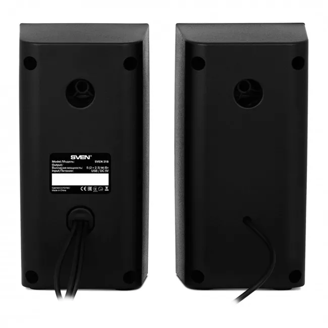 Акустична система Sven 318 Black USB (00410066)