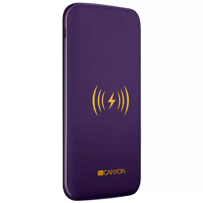 Беспроводное зарядное устройство Canyon CNS-TPBW8P Purple Беспроводное зарядное устройство Canyon CNS-TPBW8P Purple