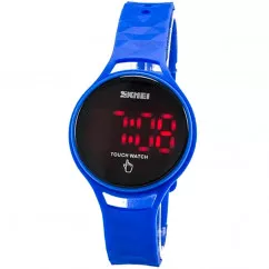 Часы электронные, спортивные LED Skmei 1230, синие, в металлическом боксе (175-1054-blue-b_m)