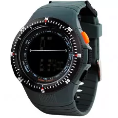 Годинник електронний, спортивний Skmei 0989, сірі, в металевому боксі (175-1017-grey)