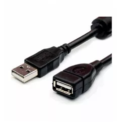 Дата кабель USB 2.0 AM/AF 1.5m Atcom (17206)