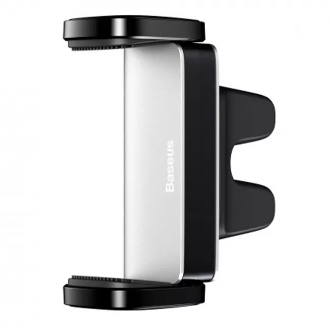 Держатель автомобильный Baseus Steel Cannon Air Outlet Car Mount Silver (SUGP-0S)(304940012)
