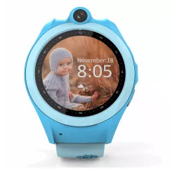 Детские телефон-часы с GPS трекером GOGPS K19 Синие (К19СН)