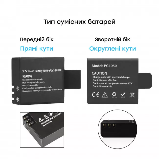 Двойное зарядное устройство AIRON для камер Procam 7/8 (69477915500037)