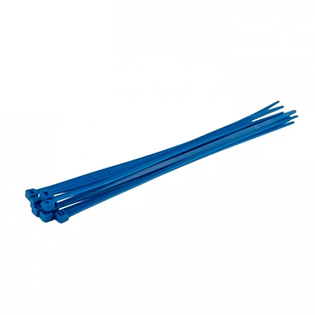 Хомут пластиковий MASTER TOOL 3,6* 200 мм синій, 100 шт (20-1741)