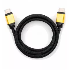 Кабель мультимедийный Vinga HDMI to HDMI 10 m metal V2.0 (VCPDCHDMI2VMM10BK)