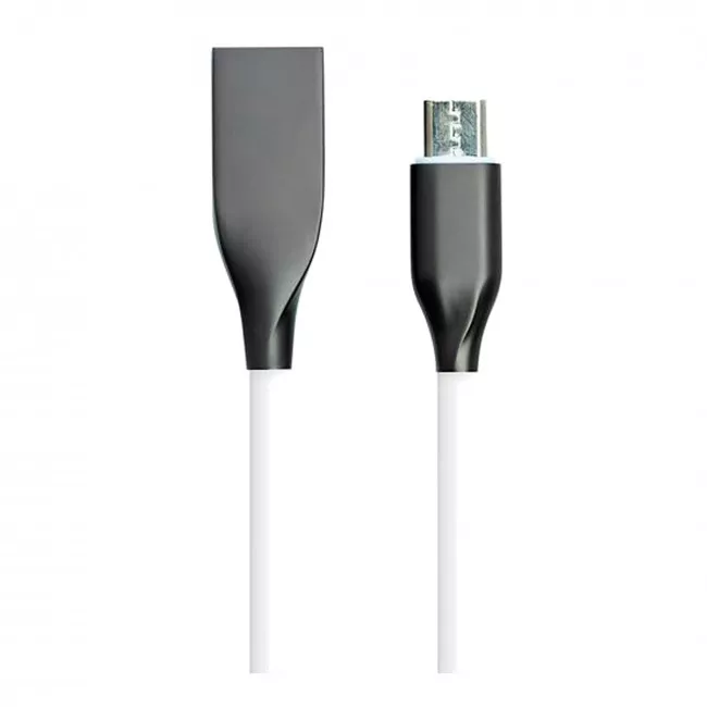 Кабель PowerPlant USB-Type-C 2 м Білий (CA910748)
