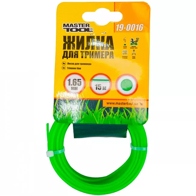 Лісочка для тримера MASTER TOOL 1,65 мм* 15 м, "коло" (19-0016) Лісочка для тримера MASTER TOOL 1,65 мм* 15 м, "коло" (19-0016)