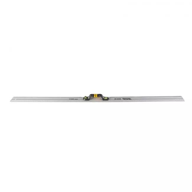 Лінійка будівельна MASTER TOOL 120 см AL з ручкою, 2 капсули (39-5120)