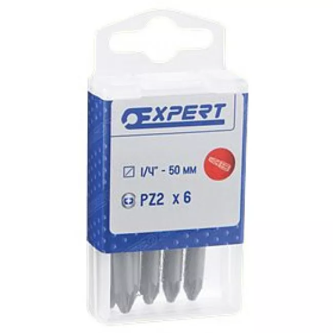 Набір біт EXPERT XS E113639 1/4 50 мм 6 штук PZ3