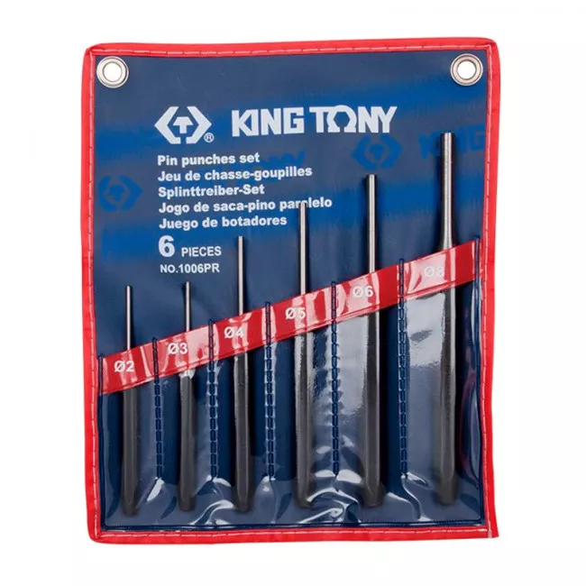 Набір виколоток King Tony 6шт 2-8мм, шт (1006PR) Набір виколоток King Tony 6шт 2-8мм, шт (1006PR)